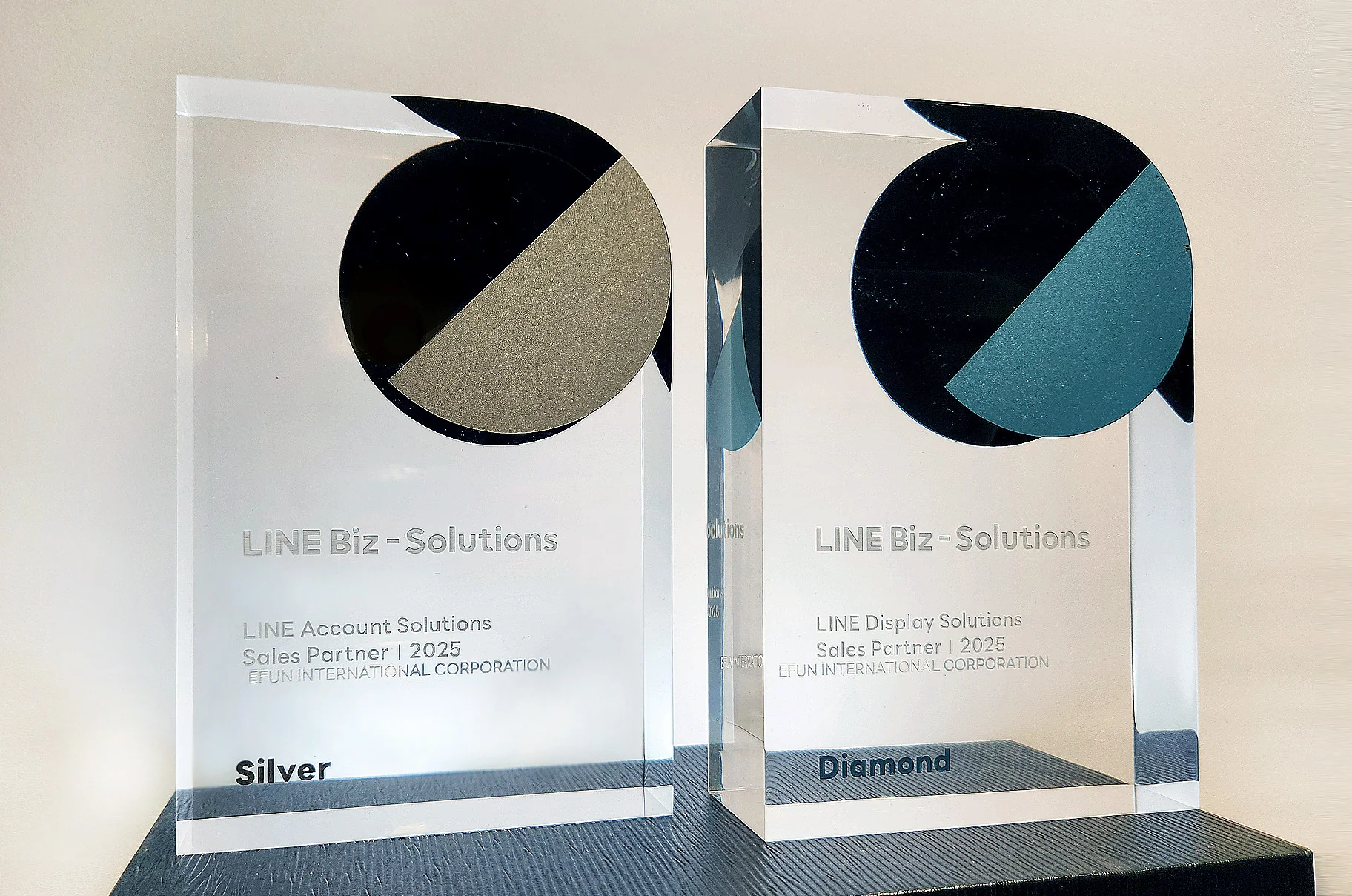 EFUN was awarded LINE Biz-Solutions Diamond and Silver Sales Partner in 2025